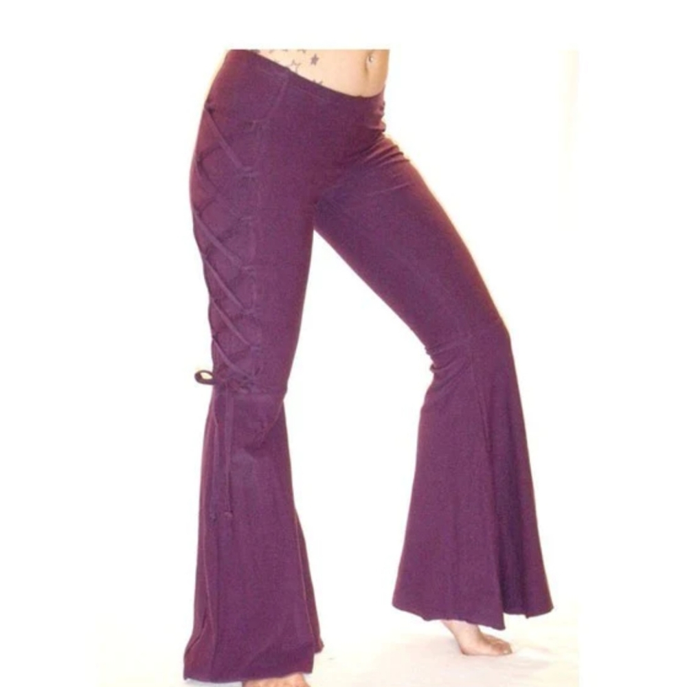 Dervish Corset Flares, size small, bell bottoms